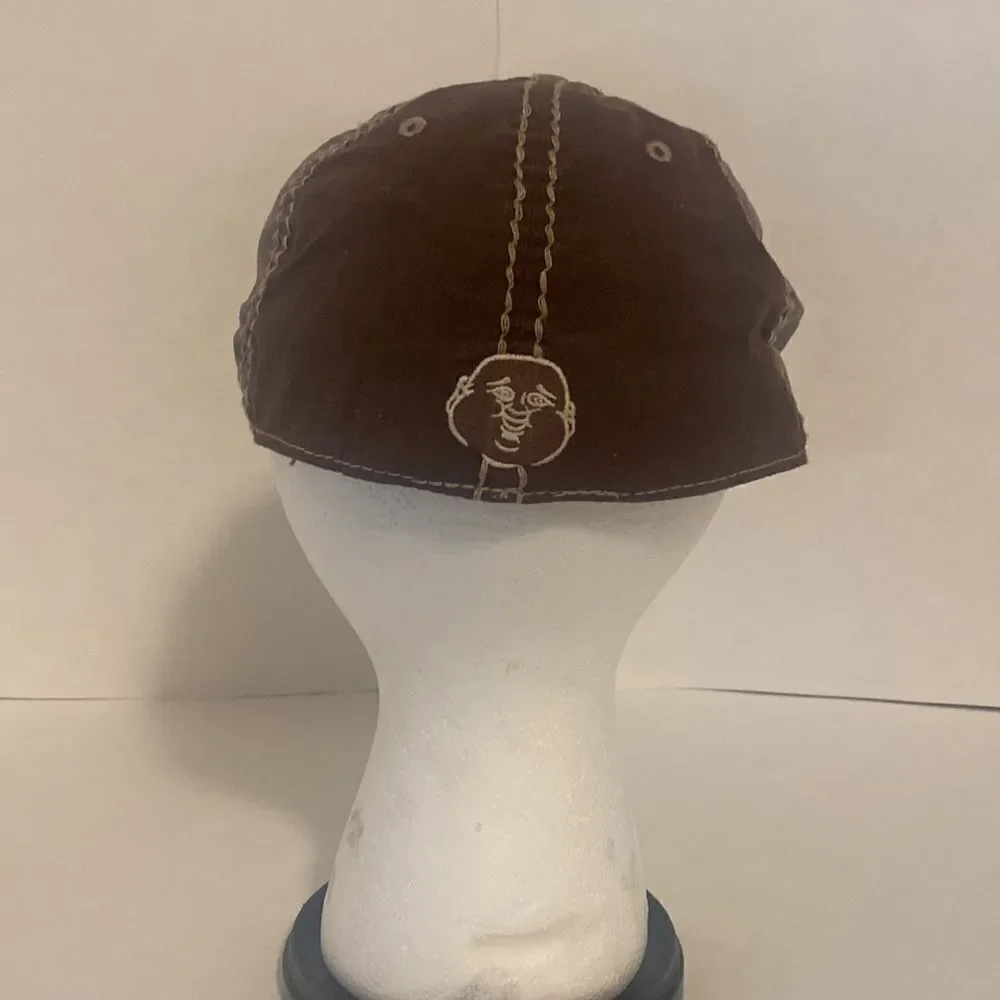 Rare Vintage The Buddah Raising Sun XXX True Religion Distressed Baseball‎ Hat.